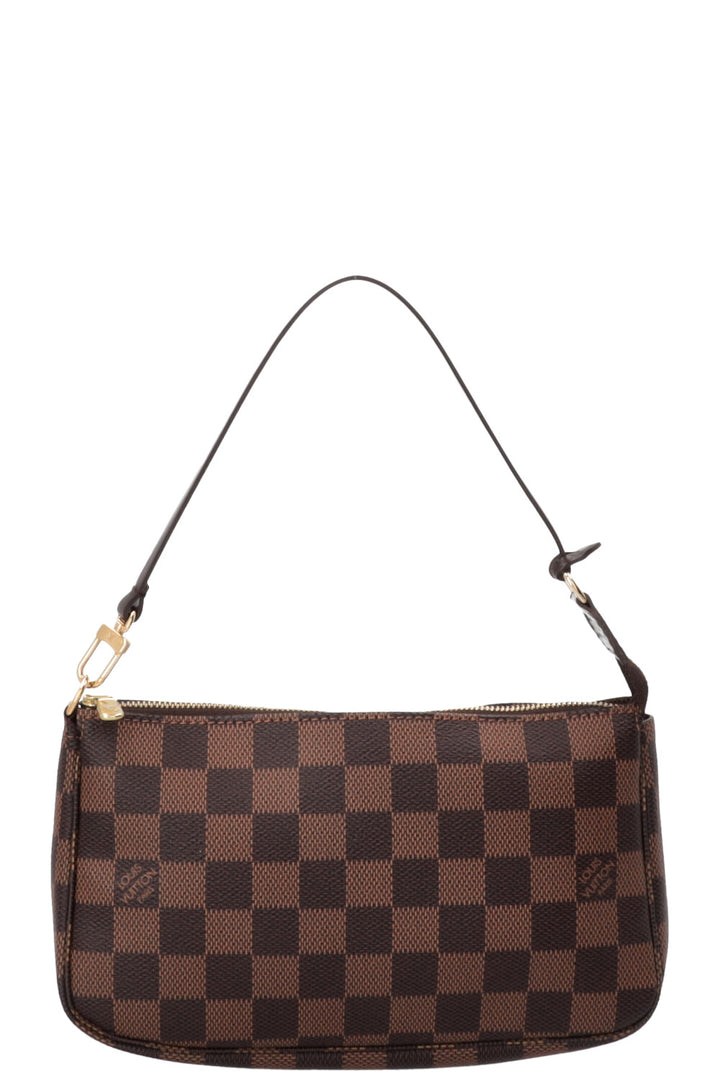 LOUIS VUITTON Pochette Accessoires Canvas Damier Ebene