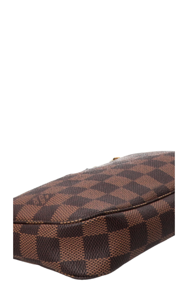 LOUIS VUITTON Pochette Accessoires Canvas Damier Ebene