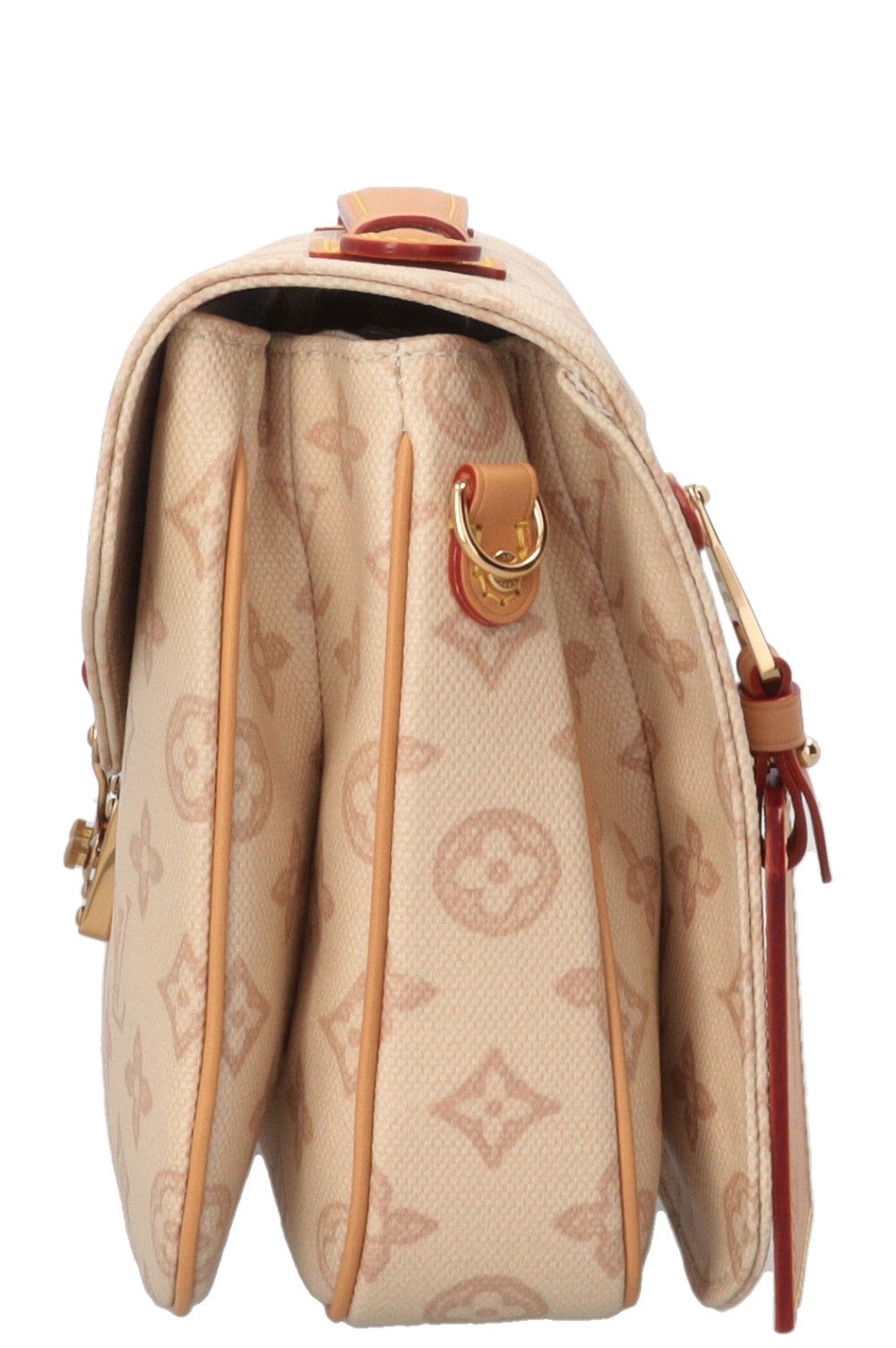 LOUIS VUITTON Pochette Metis Bag MM Toiles White