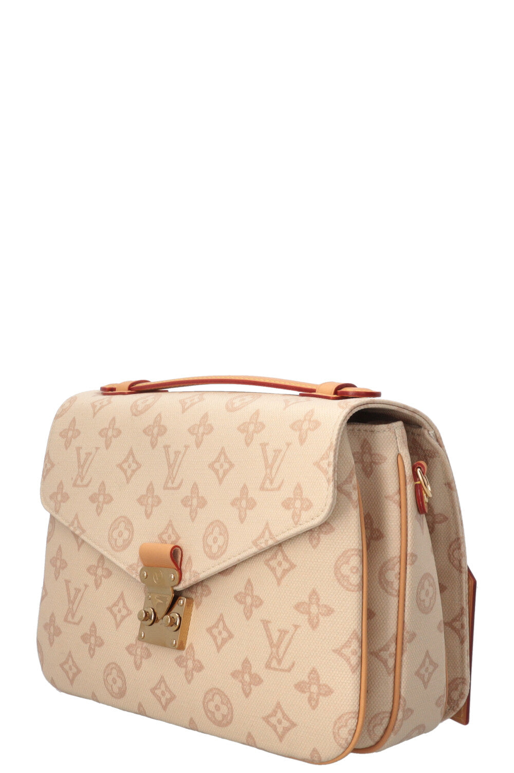 LOUIS VUITTON Pochette Metis Bag MM Toiles White