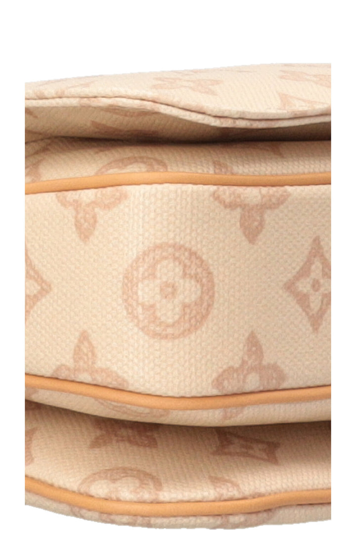 LOUIS VUITTON Pochette Metis Bag MM Toiles White
