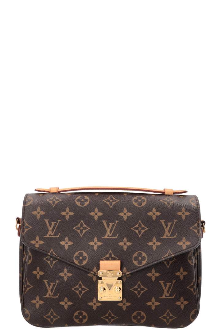 LOUIS VUITTON Pochette Métis Canvas Ebene