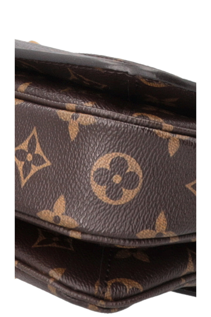 LOUIS VUITTON Pochette Métis Canvas Ebene
