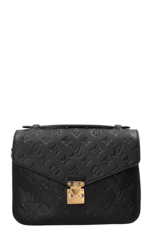 LOUIS VUITTON Pochette Métis Empreinte Black