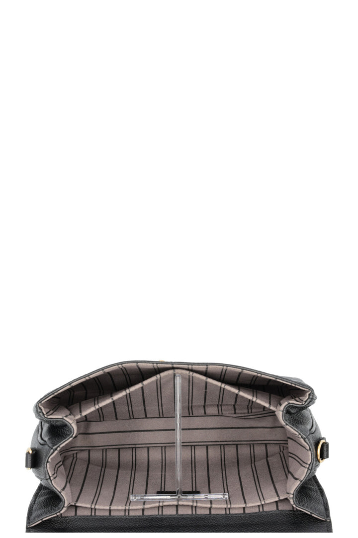 LOUIS VUITTON Pochette Métis Empreinte Noir
