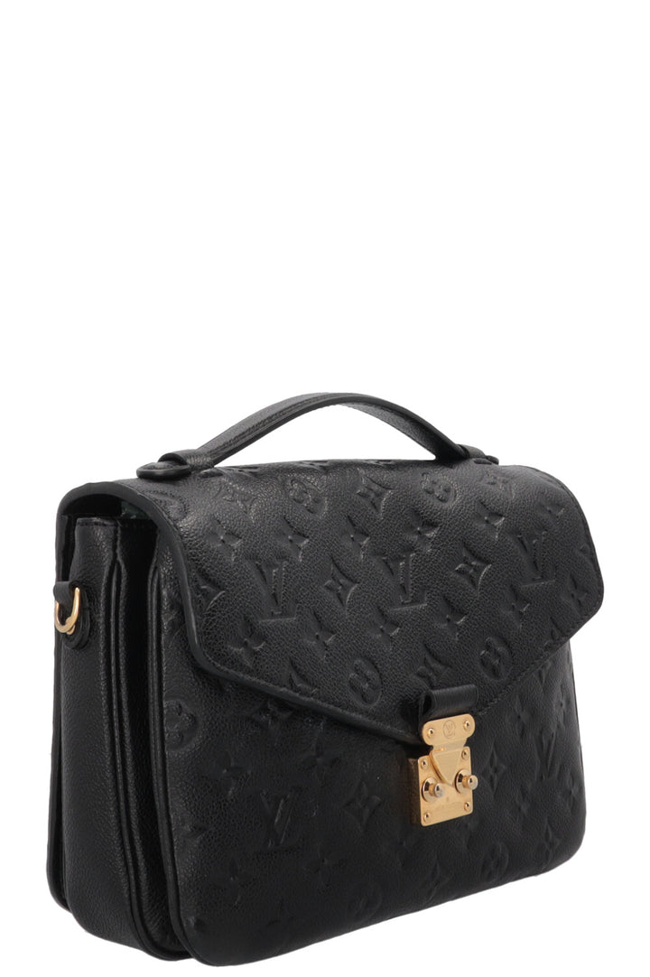 LOUIS VUITTON Pochette Métis Empreinte Noir
