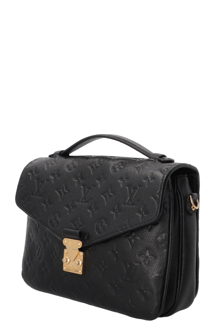LOUIS VUITTON Pochette Métis Empreinte Noir
