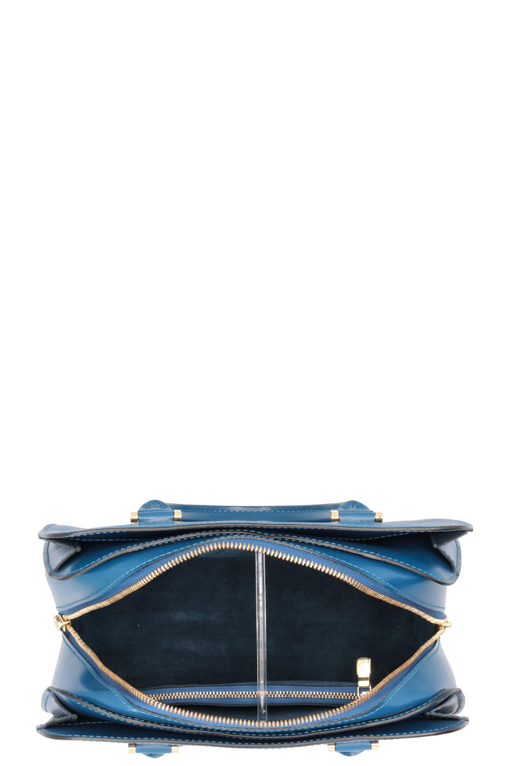 LOUIS VUITTON Pont Neuf Bag Epi Leather Blue