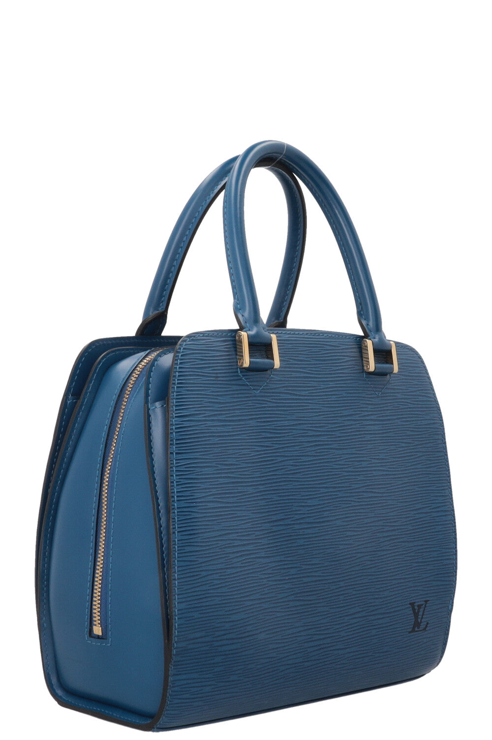LOUIS VUITTON Pont Neuf Bag Epi Leather Blue