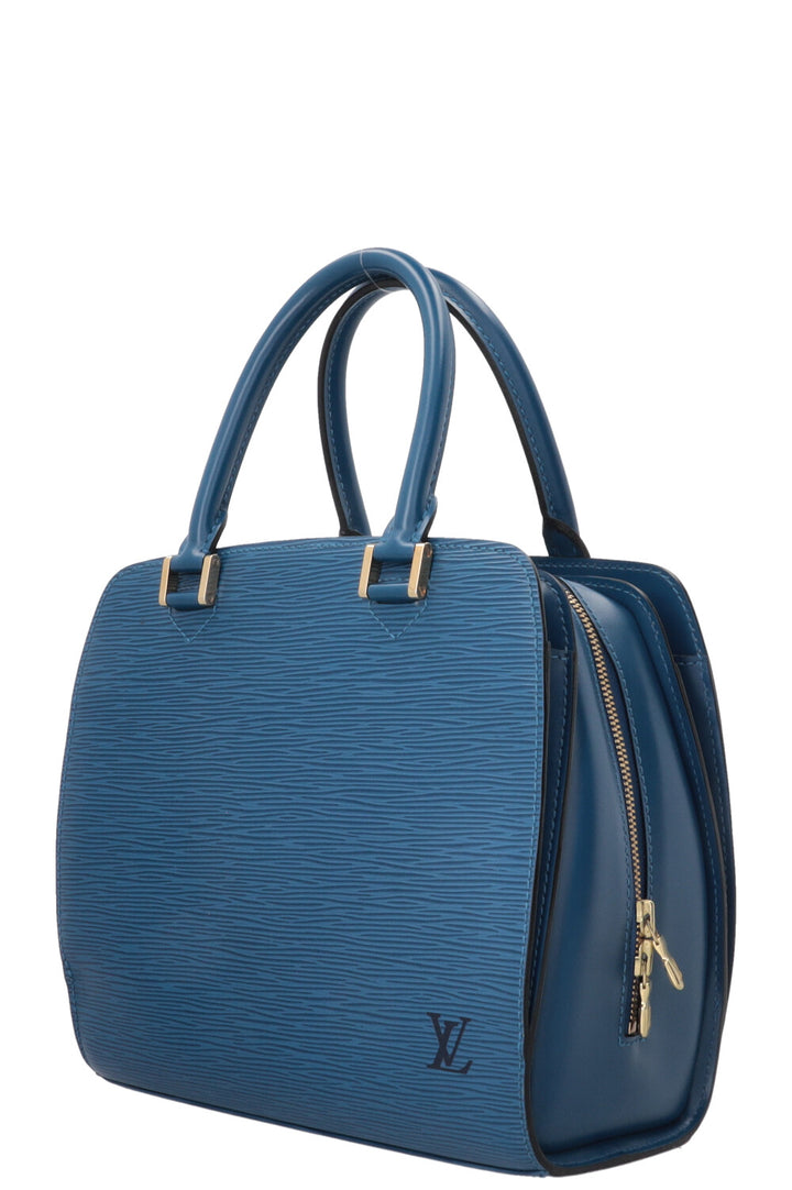 LOUIS VUITTON Pont Neuf Bag Epi Leather Blue