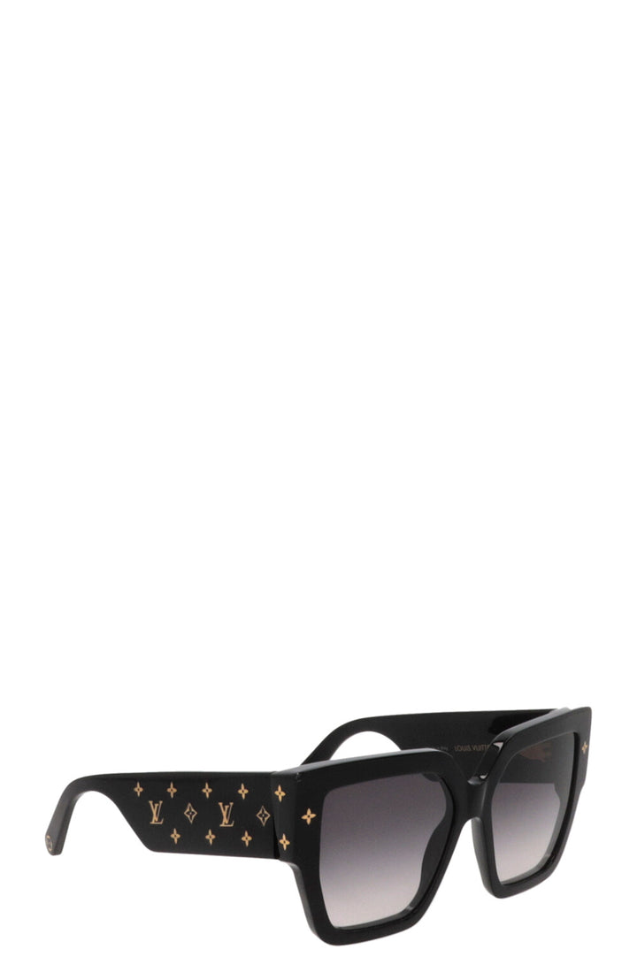 LOUIS VUITTON Rendez-Vous Sunglasses Z1564W Acetate Black