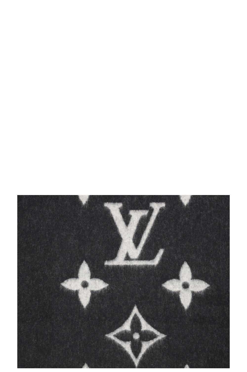 LOUIS VUITTON Écharpe Réversible Giant MNG Noir