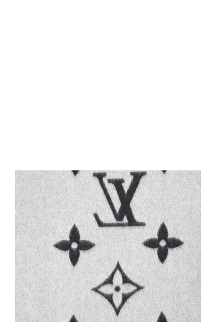 LOUIS VUITTON Écharpe Réversible Giant MNG Noir