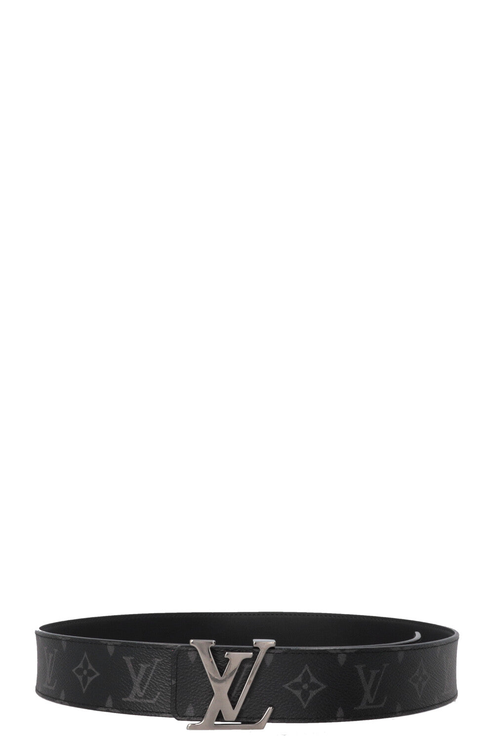 LOUIS VUITTON Reversible Initials 40mm Reversible Belt Eclipse MNG