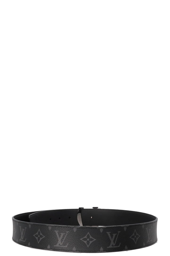 LOUIS VUITTON Reversible Initials 40mm Reversible Belt Eclipse MNG