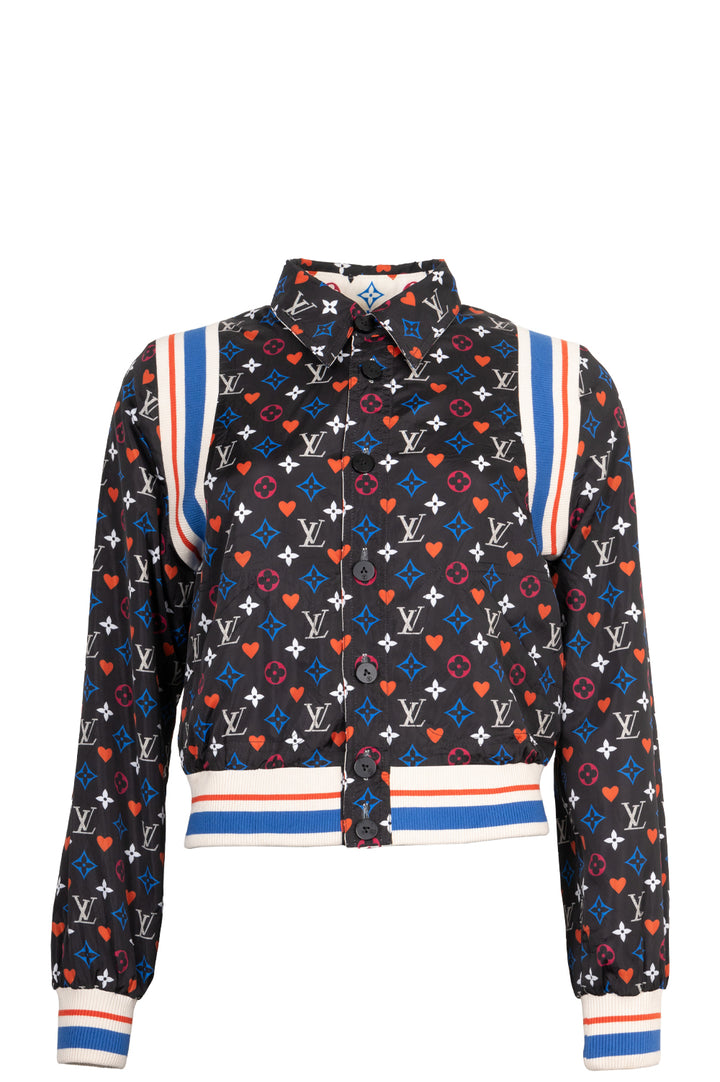 LOUIS VUITTON Reversible MNG Bomber Jacket Nylon