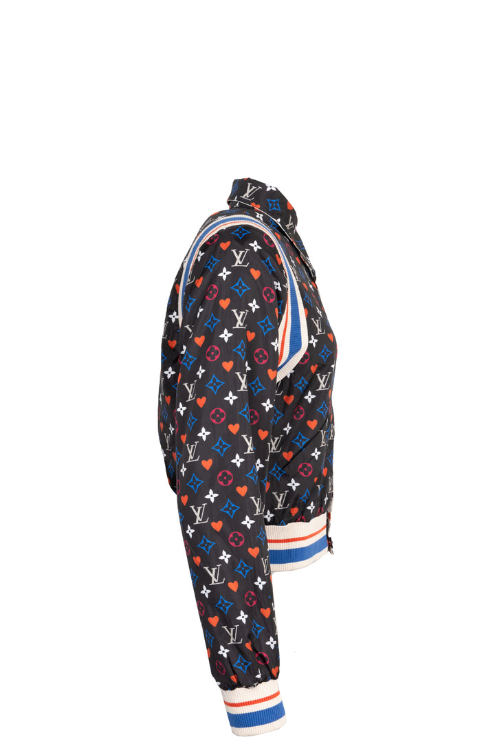 LOUIS VUITTON Reversible MNG Bomber Jacket Nylon