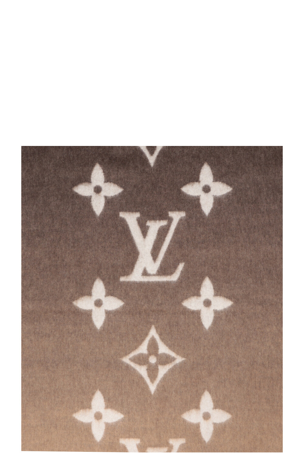 Écharpe Reykjavik Gradient en cachemire beige LOUIS VUITTON