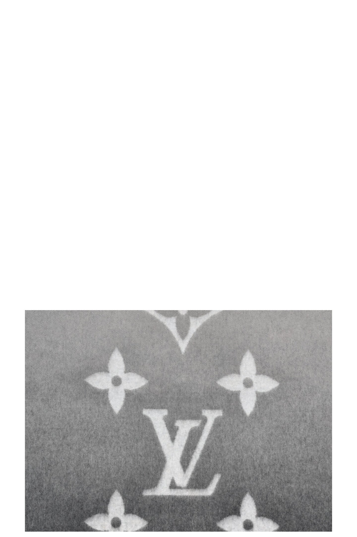 Écharpe Reykjavik Gradient en cachemire gris LOUIS VUITTON
