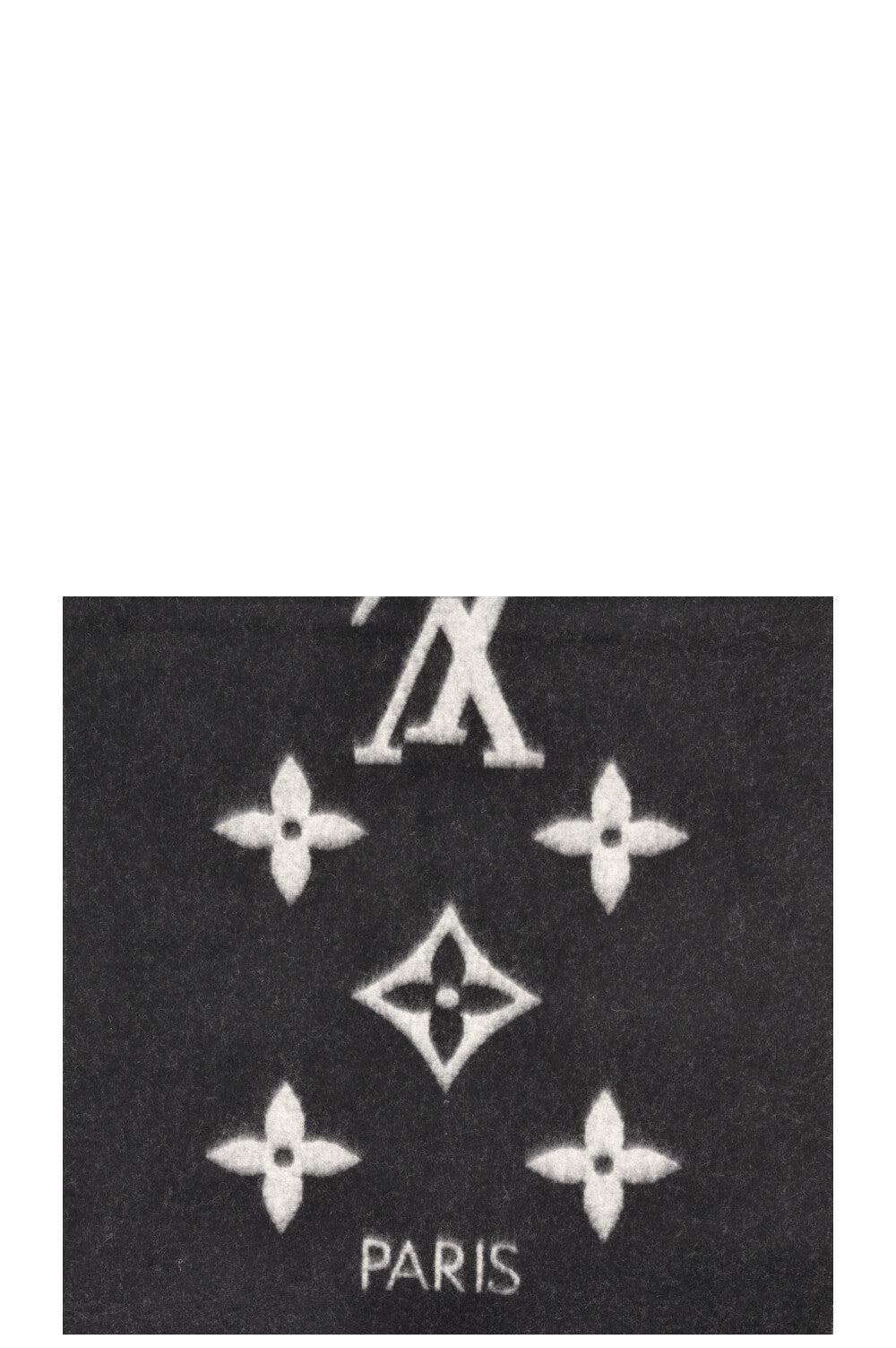 LOUIS VUITTON Reykjavik Écharpe Cachemire Noir
