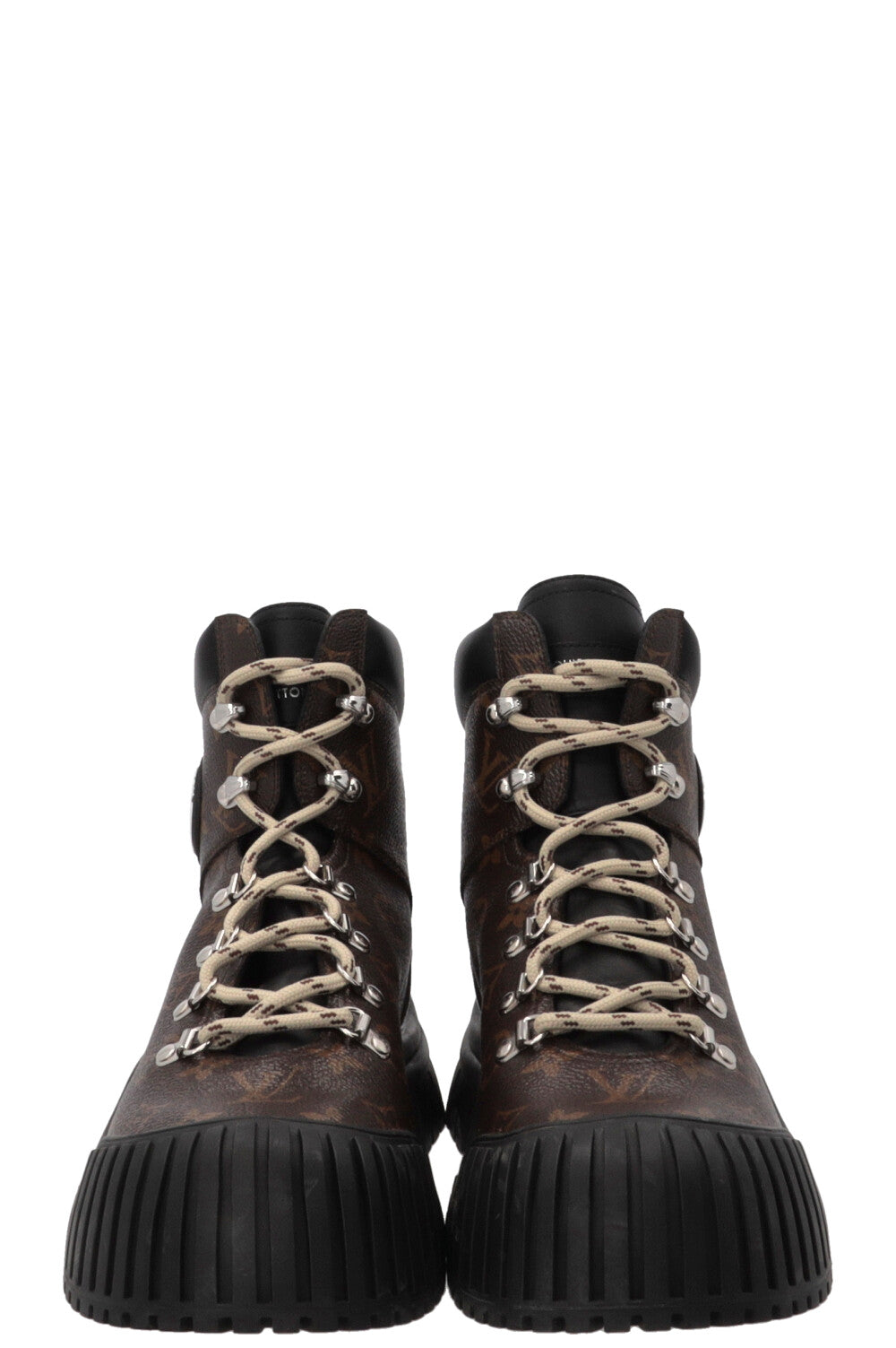 Bottines plates Ranger Ruby LOUIS VUITTON en toile Monogram