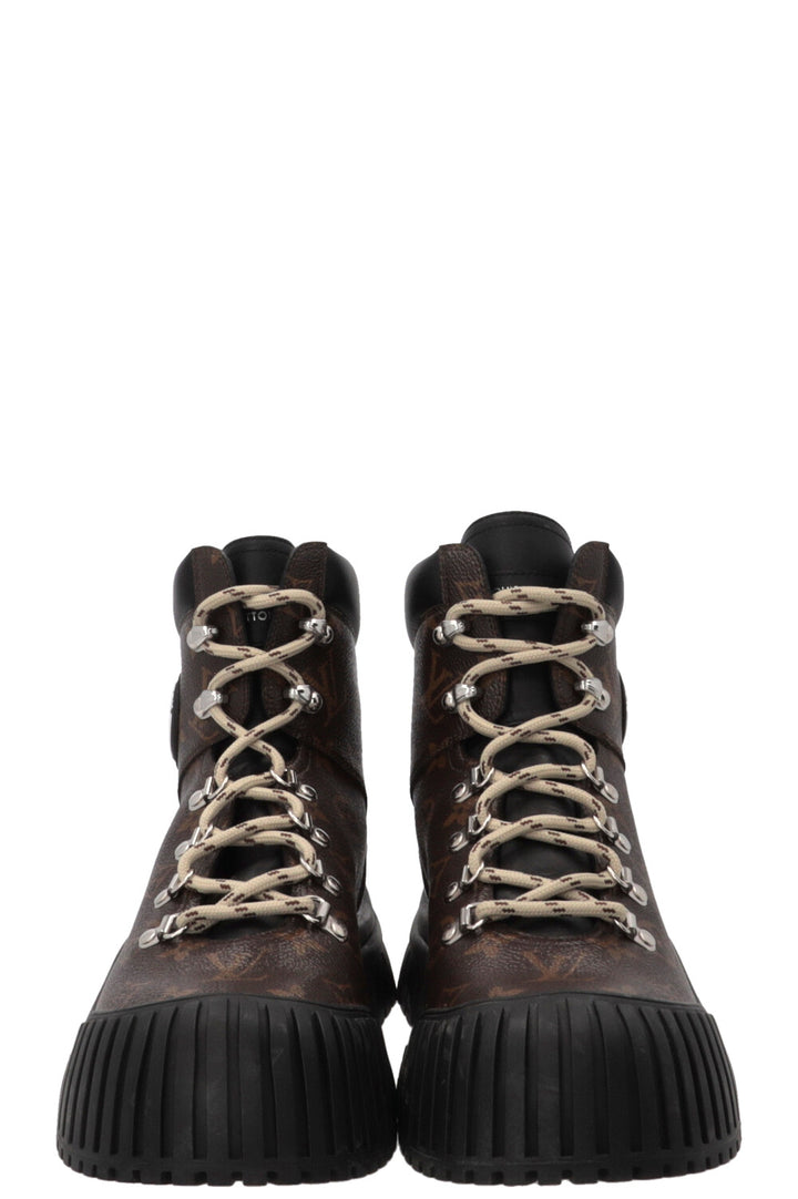 Bottines plates Ranger Ruby LOUIS VUITTON en toile Monogram