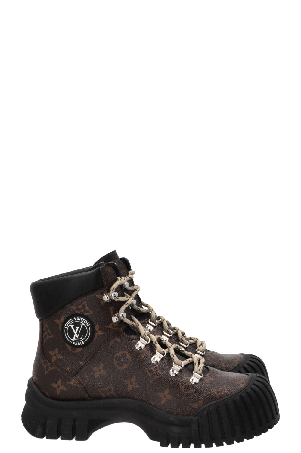 Bottines plates Ranger Ruby LOUIS VUITTON en toile Monogram