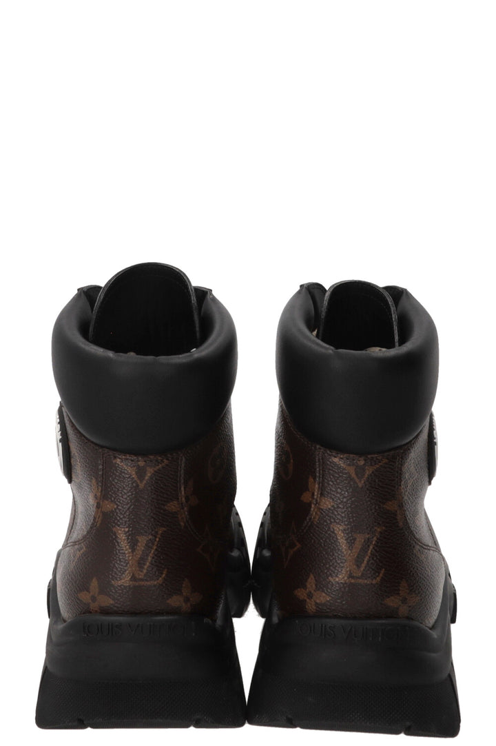 Bottines plates Ranger Ruby LOUIS VUITTON en toile Monogram