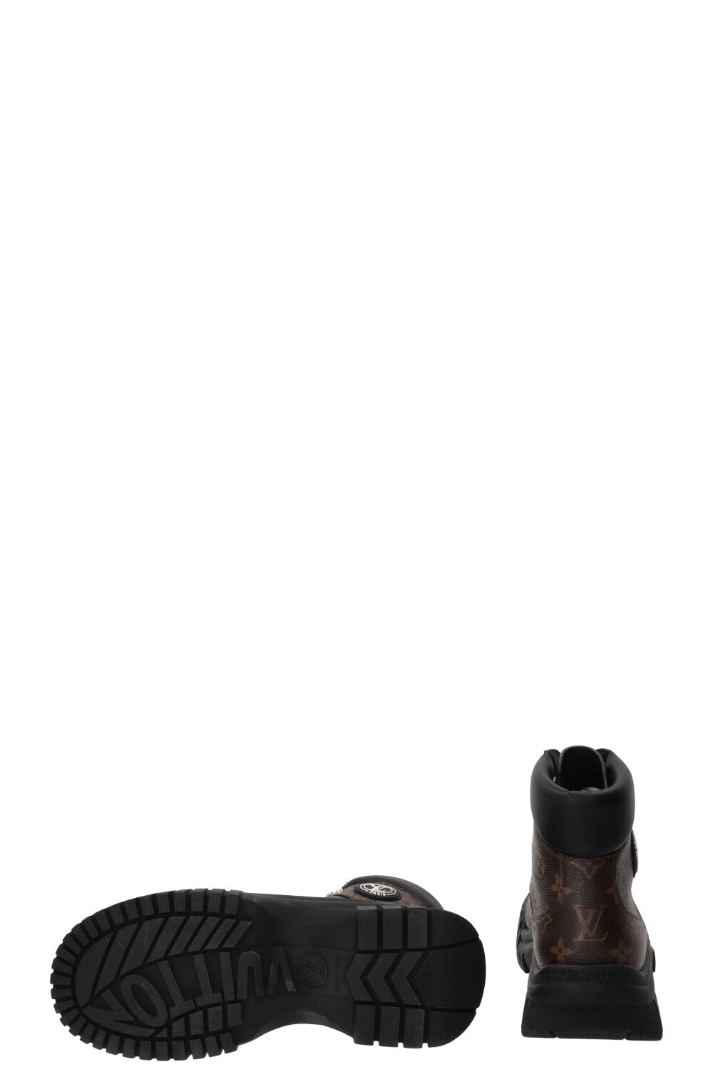 Bottines plates Ranger Ruby LOUIS VUITTON en toile Monogram
