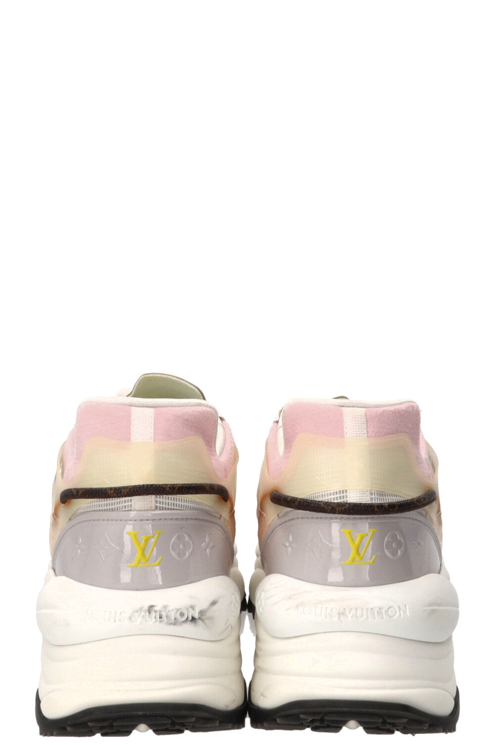LOUIS VUITTON Run 55 Sneakers White