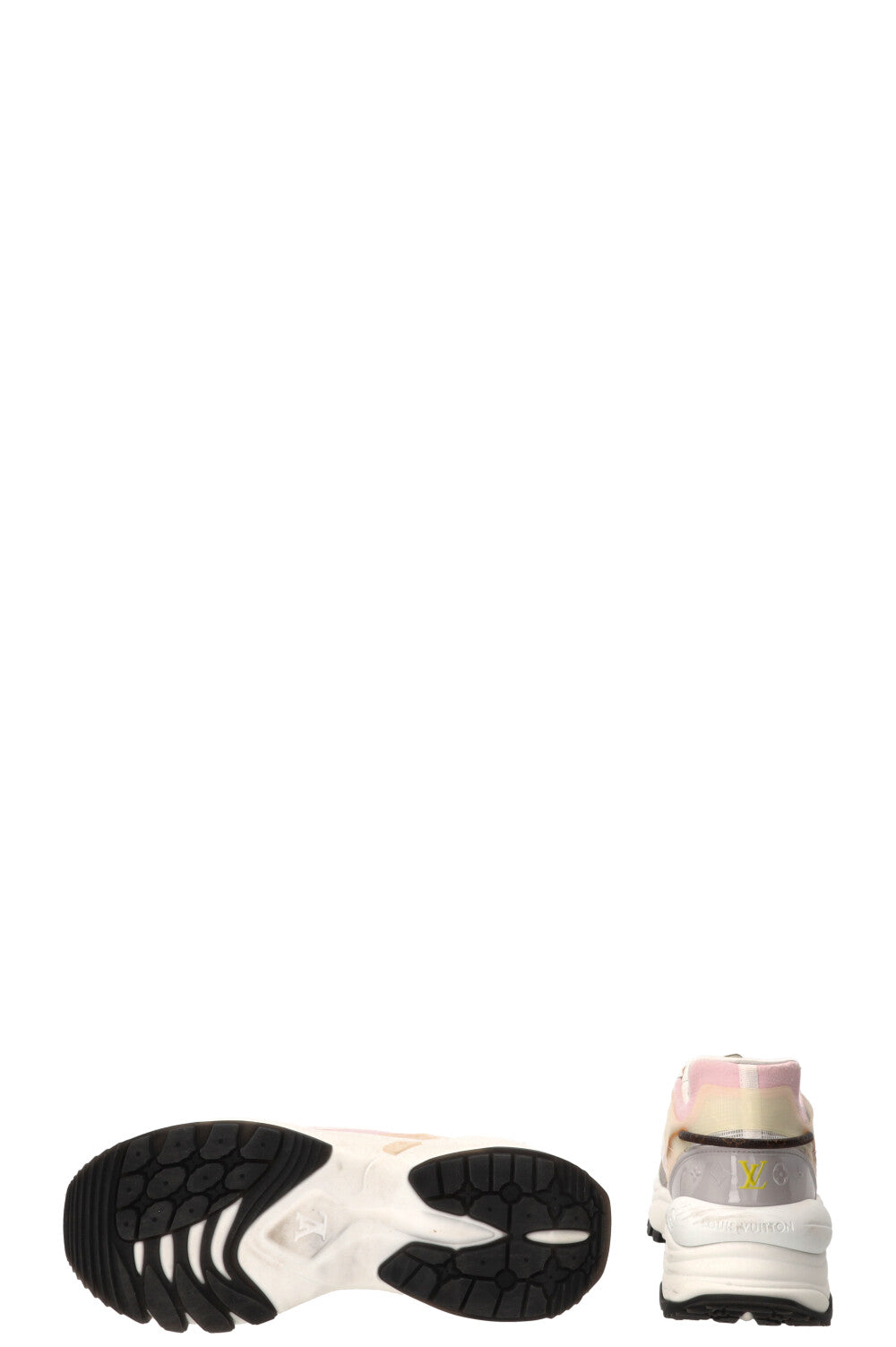 LOUIS VUITTON Run 55 Sneakers White