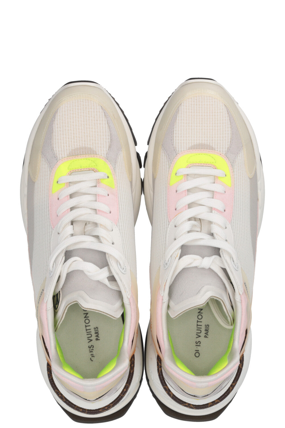 LOUIS VUITTON Run 55 Sneakers White