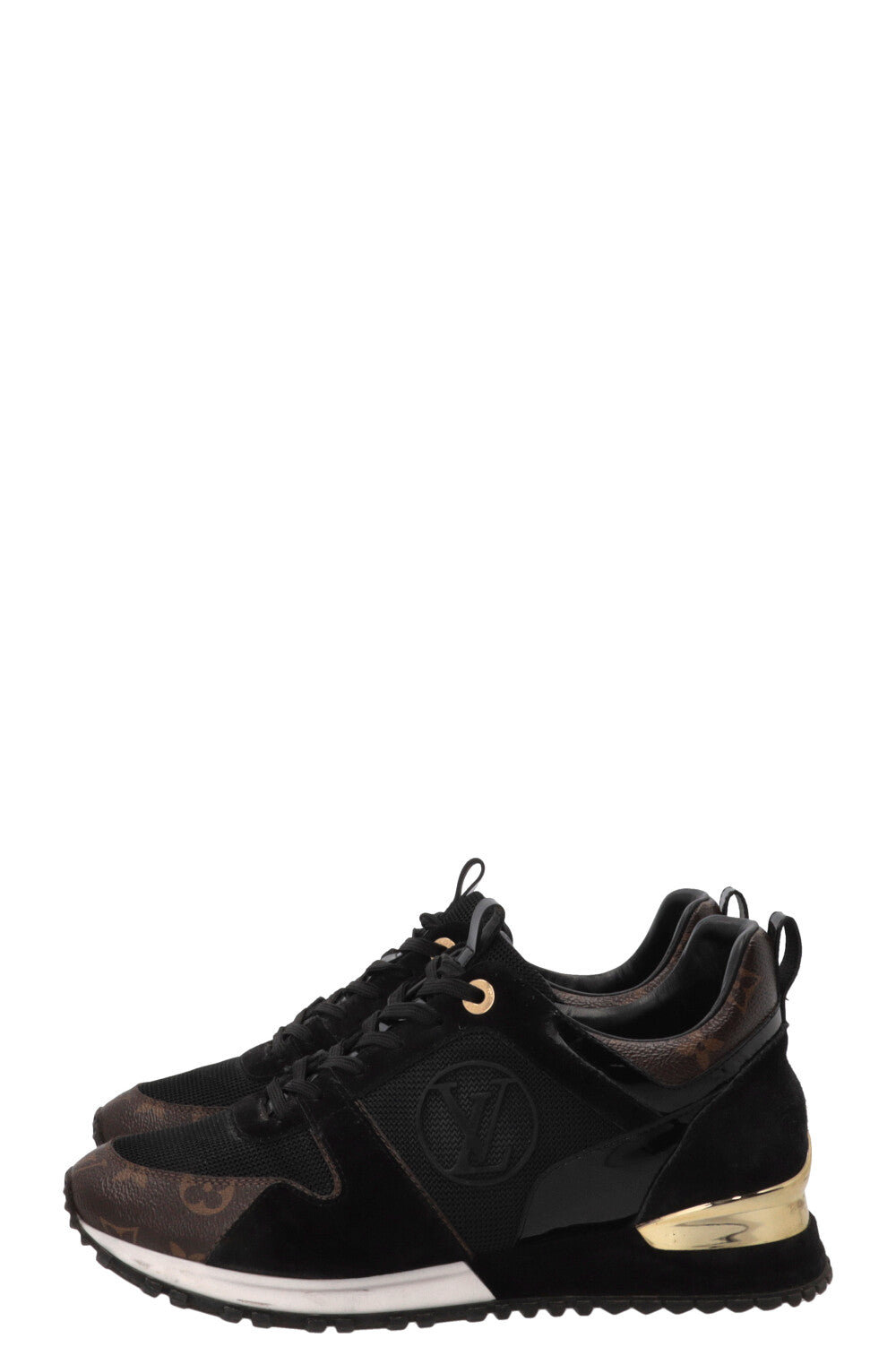 LOUIS VUITTON Run Away Sneakers Mesh Black