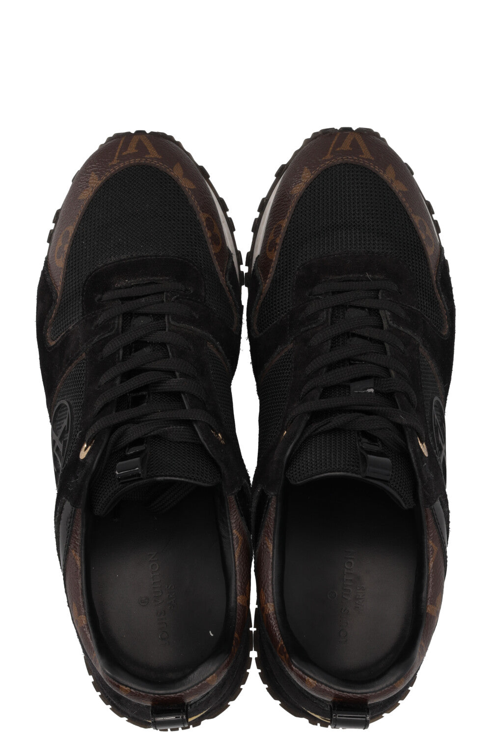 LOUIS VUITTON Run Away Sneakers Mesh Black