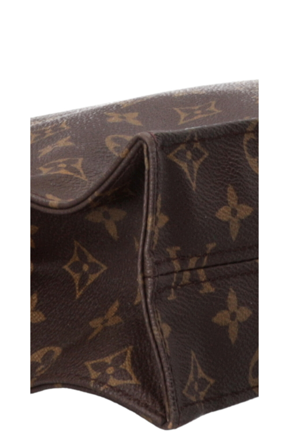 LOUIS VUITTON Sac Plat Tote Bag MNG Canvas