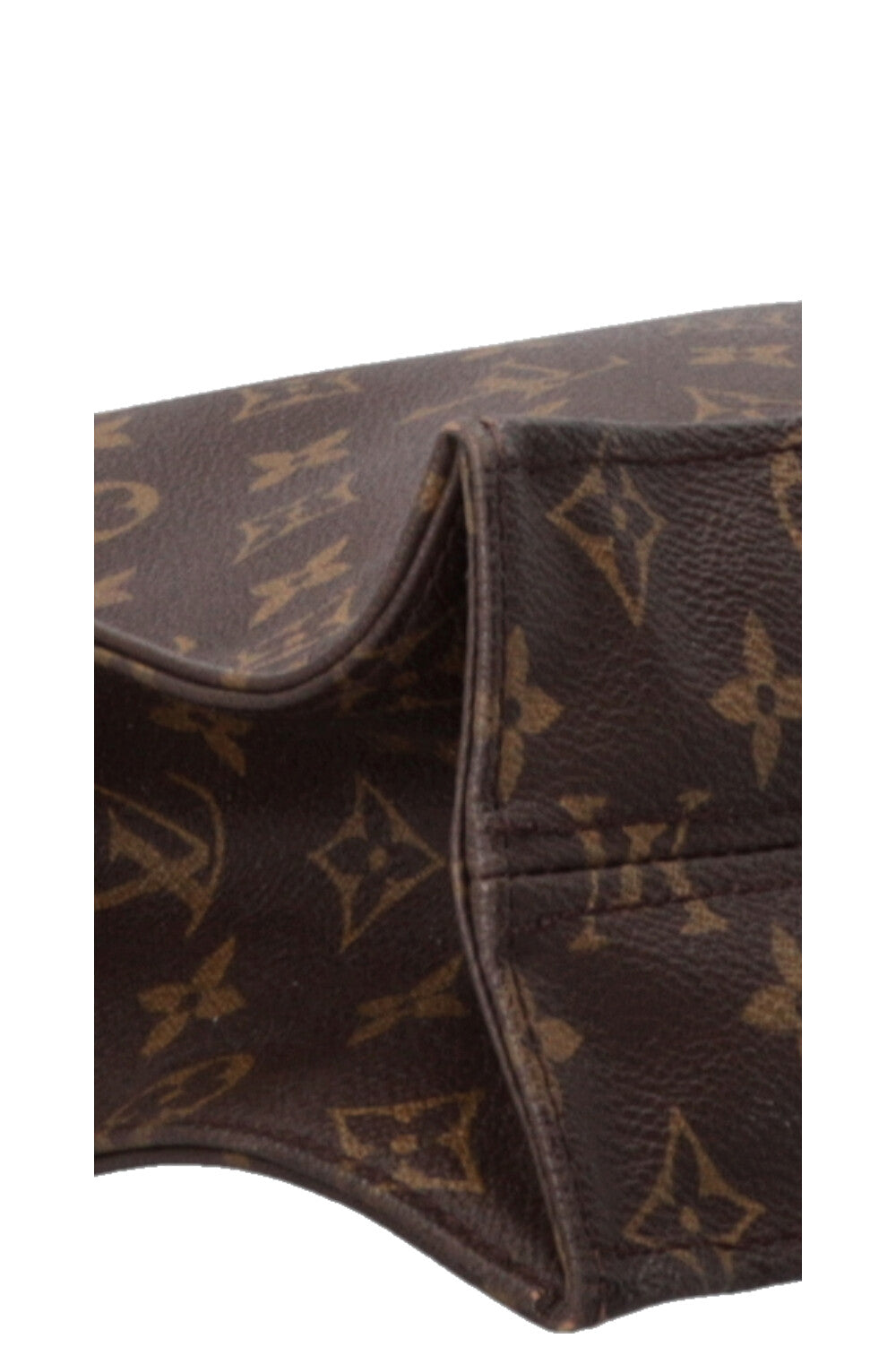 LOUIS VUITTON Sac Plat Tote Bag MNG Canvas