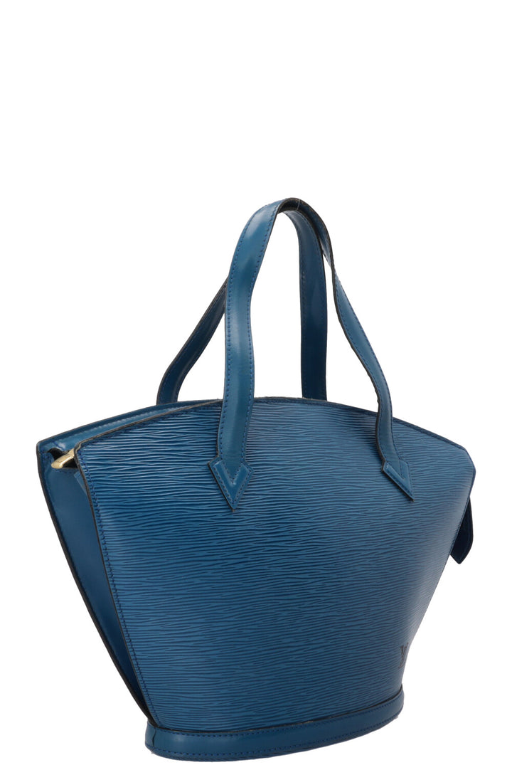 LOUIS VUITTON Saint Jacques PM Bag Epi Blue