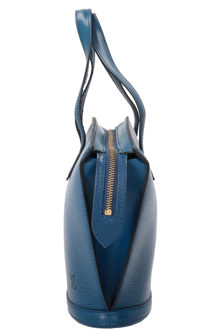 LOUIS VUITTON Saint Jacques PM Bag Epi Blue