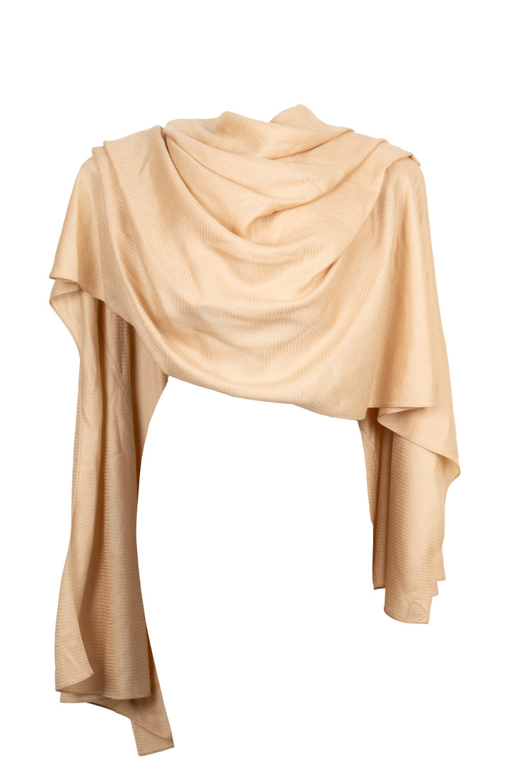 LOUIS VUITTON Scarf Top Beige MNG