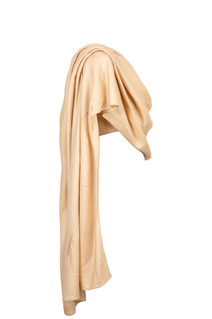 LOUIS VUITTON Scarf Top Beige MNG