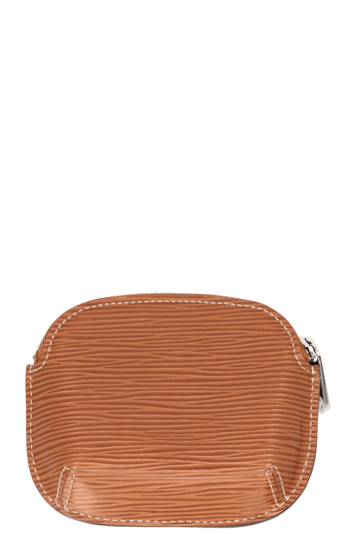 LOUIS VUITTON Schilling Coin Purse Epi Brown