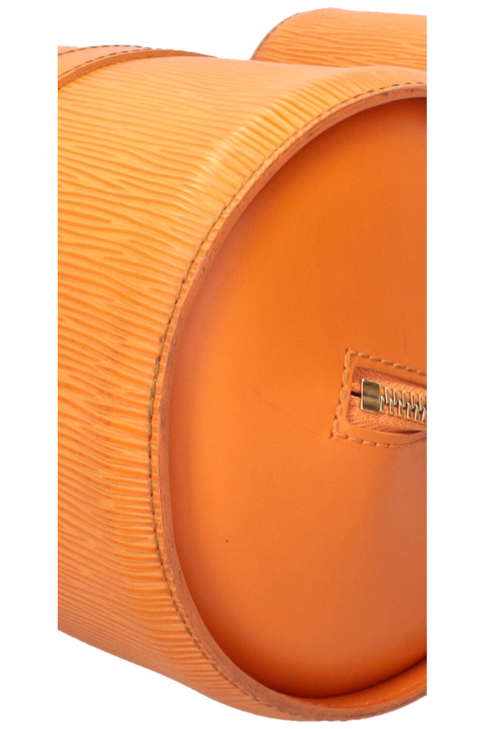 LOUIS VUITTON Soufflot Sac à main Cuir Épi Orange