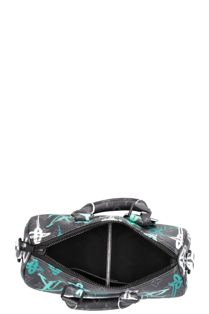 LOUIS VUITTON Speedy 25 Bandoulière LV Graffiti Canvas Eclipse