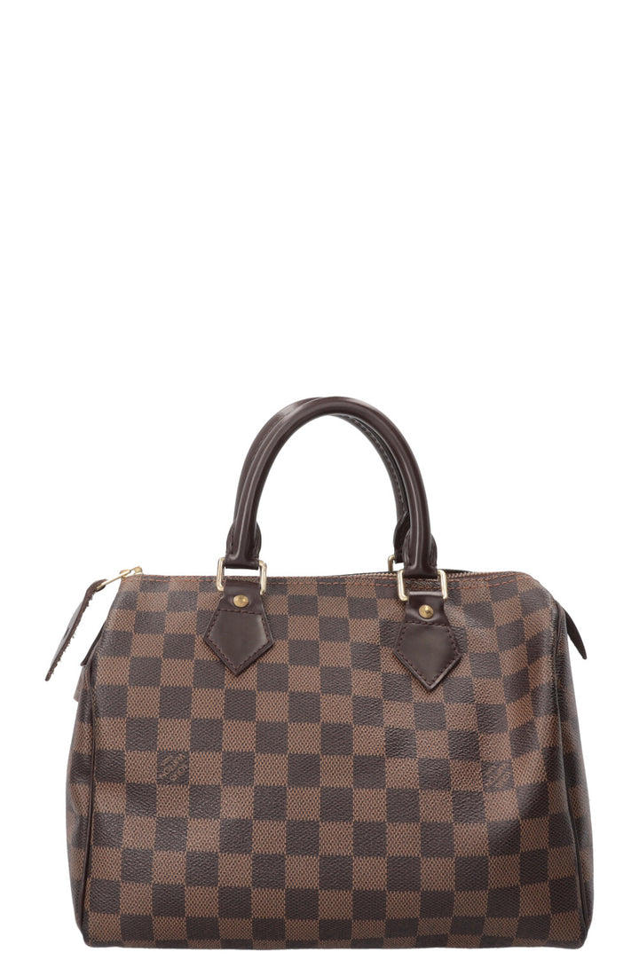LOUIS VUITTON Speedy 25 Toile Damier Ebene