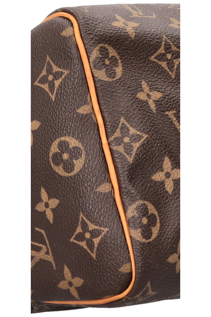 LOUIS VUITTON Speedy 25 MNG Canvas Brown