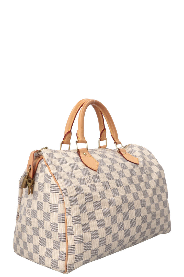 LOUIS VUITTON Speedy 30 Damier Azur