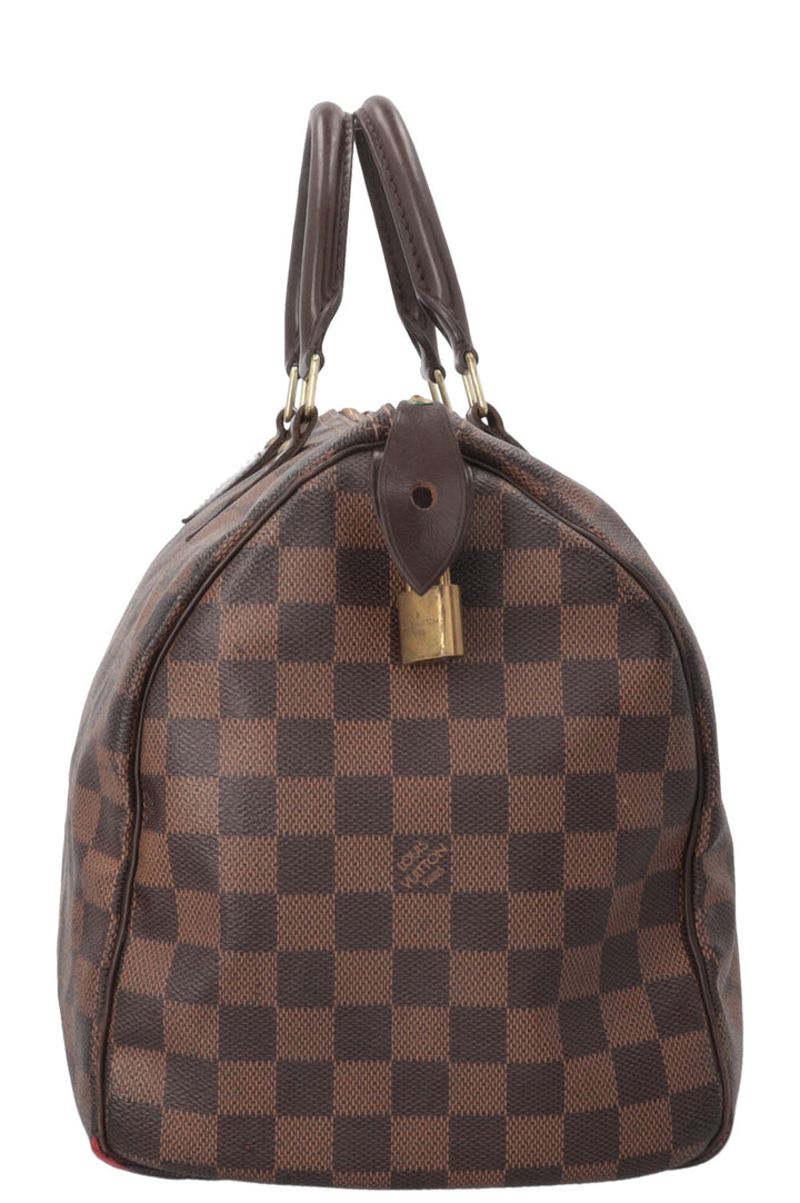 LOUIS VUITTON Speedy 35 Toile Damier Ebene