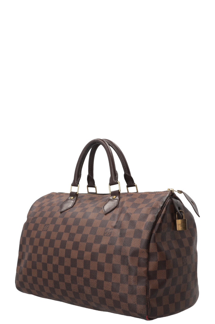 LOUIS VUITTON Speedy 35 Toile Damier Ebene