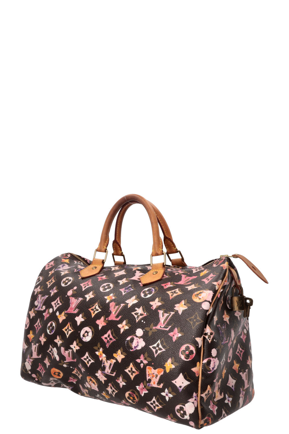 LOUIS VUITTON Speedy 35 Richard Prince Watercolor Aquarelle