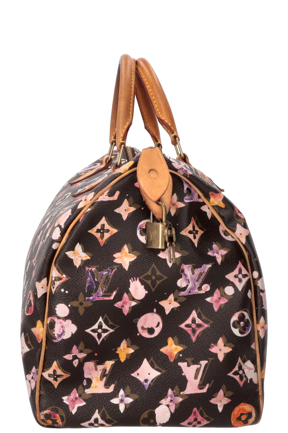 LOUIS VUITTON Speedy 35 Richard Prince Watercolor Aquarelle